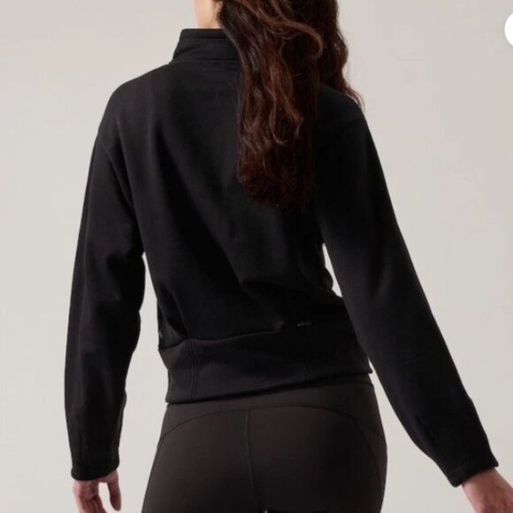 Athleta Altitude Polartec Half Zip Sweatshirt NWT Size Large - Picture 2 of 12